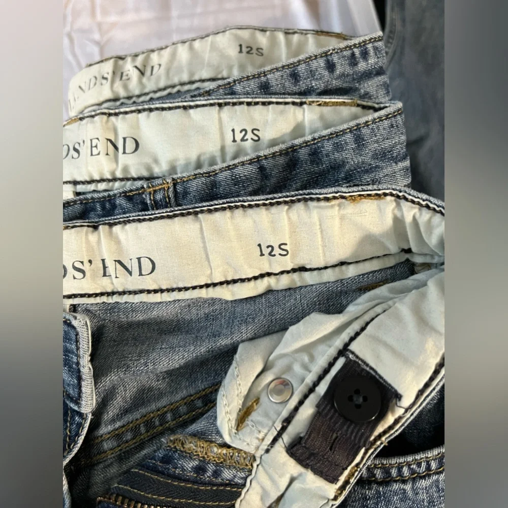 Lands' End Kids Blue Jeans 12S